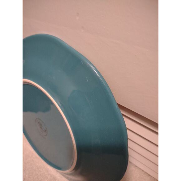 Pioneer Woman Vintage Floral Teal 10 3/8" stoneware single dinner plate only - Picture 3 of 11